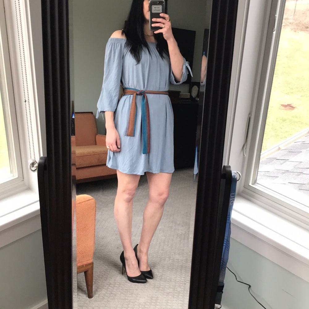 TBH off-should dress